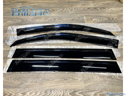 Дефлекторы ветровики Land Cruiser 200 на окна