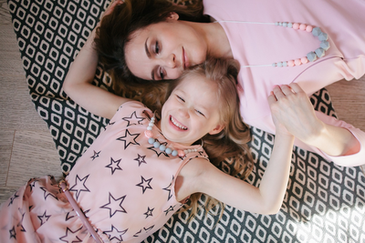 Марбле серые мама+дочка