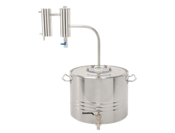 Самогонный аппарат со змеевиком и сухопарником Классик, 20 литров