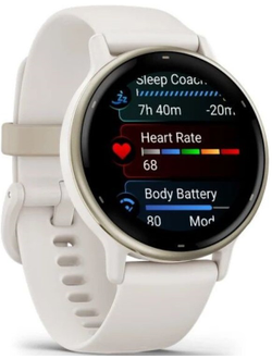 Умные часы Garmin Vivoactive 5 Cream Gold Ivory 010-02862-11