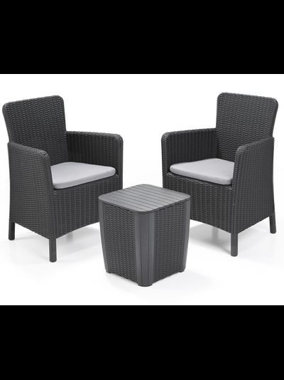 Комплект мебели Трентон балкон графит