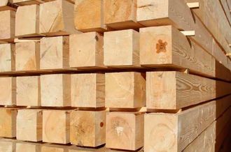 Брус 4м сосна  Сорт:1 Размер: 100*100 (по штучно)