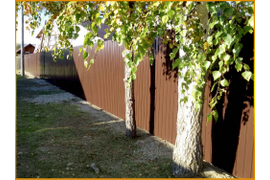 Забор из профлиста - Мельничная падь