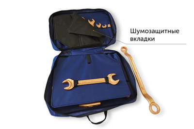 Набор омедненного инструмента КИВБ-21 в сумке