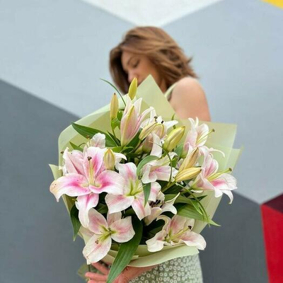 Королевские лилии белые 5шт