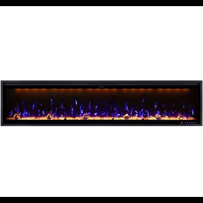 Линейный электроочаг Mercury 74 LED RF