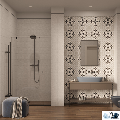 Керамогранит Creto Point 12 20х20 см с орнаментом