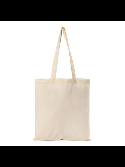 Сумка - шоппер 40х35 см, бежевый, бязь