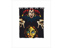 Штора в ванную Король и Шут №6