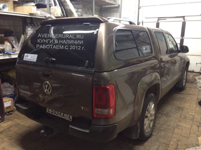 Кунг SM1, раздвижные боковые окна, VOLKSWAGEN AMAROK, 2010-н.в
