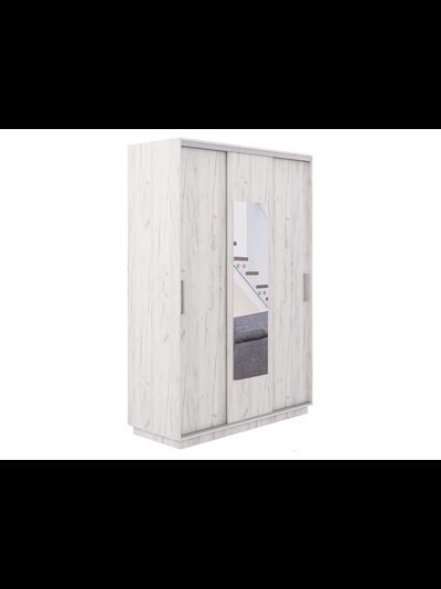 Шон-03 шкаф-купе трехдверный 2200х1500х600 Крафт светлый