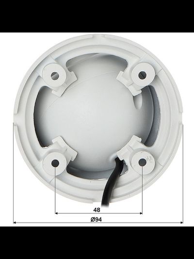 DH-HAC-HDW1000MP-0280B-S3 Гибридная видеокамера Dahua