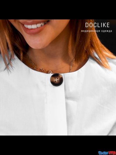 ПЛАТЬЕ DOCLIKE DL301 белое