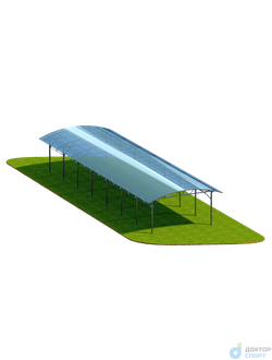 Навес для тренажеров