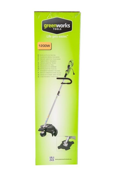 Упаковка Триммер электрический Greenworks GST1246