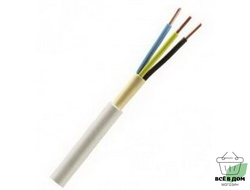 Провод пвс 3х1,5 100м ГОСТ белый 849155