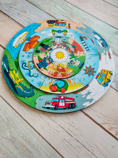 Пазл-пирамида "Профессии"