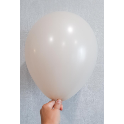 Воздушный шар "Белый песок" 30 см.