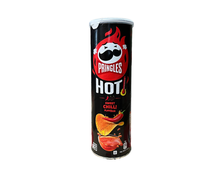 Принглс с ароматом Сладкий Чили, Острая серия HOT, 160 гр.