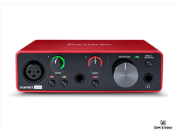 Focusrite Scarlett Solo 3rd Gen звуковая карта
