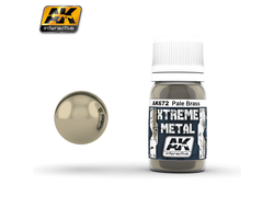 AK Interactive: металлик Xtreme Metal Pale Brass