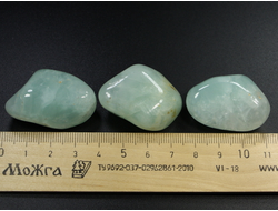 Пренит, галтовка в ассортименте, ЮАР (35-37 мм, 23-26 г) №22726