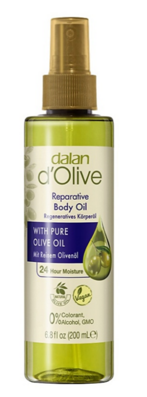 DALAN Масло для тела и массажа d'Olive с маслом кунжута, 200 мл.
