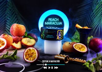 Табак Banger Peach Maracuja Персик Маракуйя 100 гр