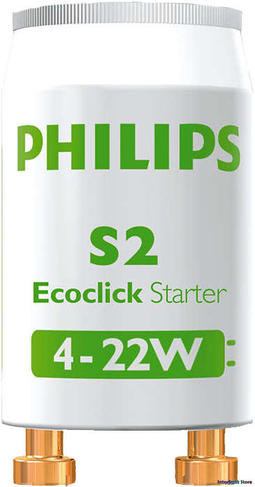 Стартер Philips S2 4-22w 220-240v 110-130v 4/6/8/18w