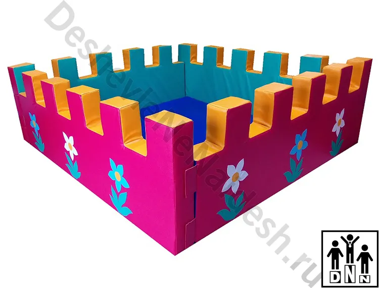 Сухой бассейн Крепость разборный