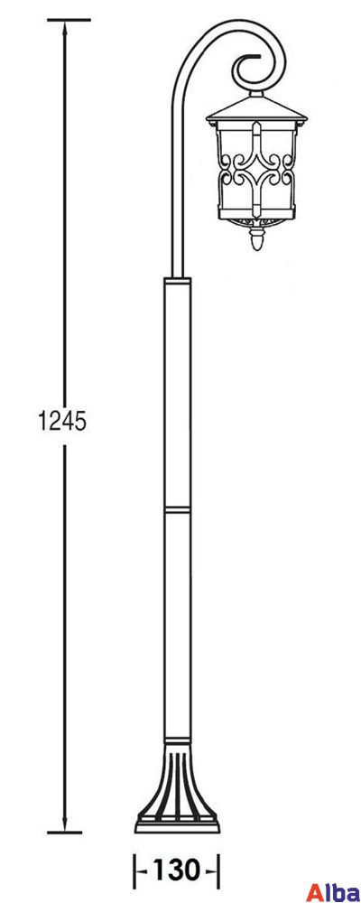 Frankfurt 15856 Парковый светильник