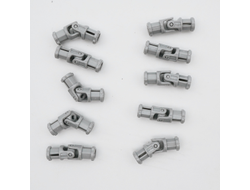 !АНАЛОГ! Комплект карданов CADA АНАЛОГ LEGO Technic, 10 шт. , цвет Light Bluish Gray (UJ5)