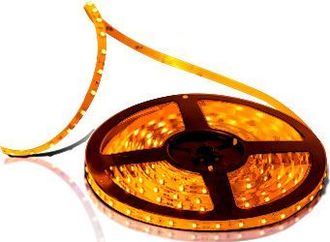 Лента Arlight RT 2-5000 12V Orange 2X (3528, 120 LED/m, LUX)