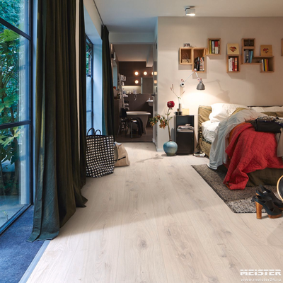 Ламинат MEISTER 6838 Дуб ледниковый в интерьере