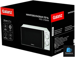 Микроволновая печь Galanz MOS-1706MW 17л. 700Вт белый