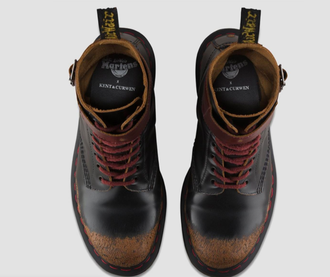 Dr. Martens 1490 (Черные с бордовым)