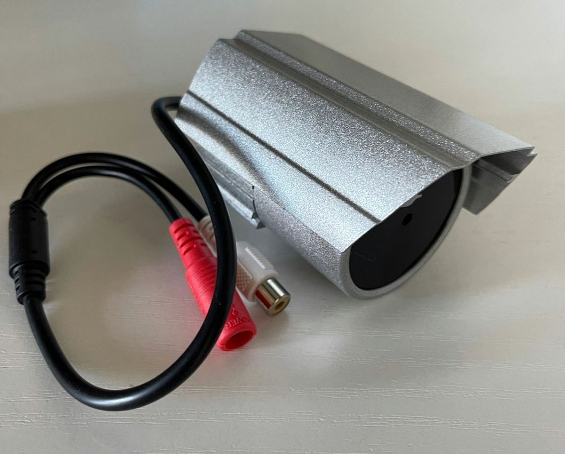 MIC-05 Уличный микрофон с защитой IP67 для систем видеонаблюдения