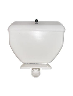 А-01 Бачок смывной пластик нижнего слива с арматурой