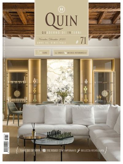 Quin Magazine Quaderno Di Interni Issue 71 Иностранные журналы об интерьере в Москве, Intpressshop
