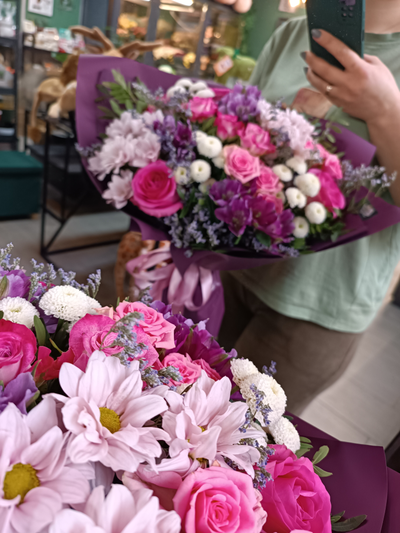 Букет "Фуксия"