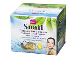 Купить тайский крем для лица BANNA Улитка Коллаген и витамин Е, 100 мл, узнать отзывы