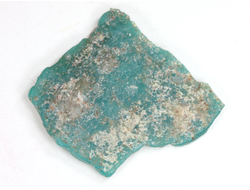 Бирюза, необработанный, дикий образец, США, Аризона (32*30*4 мм, 5,1 г) №37594