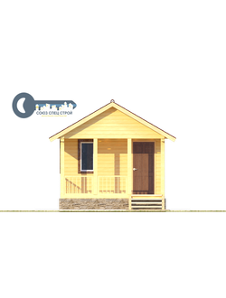 Б-05 ГАБАРИТНЫЕ РАЗМЕРЫ: (6Х4М) 1 ЭТАЖ, ОБЩАЯ ПЛОЩАДЬ: 24М²