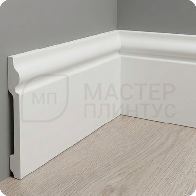 Плинтус напольный из дюрополимера TeckWood 120х14 мм.