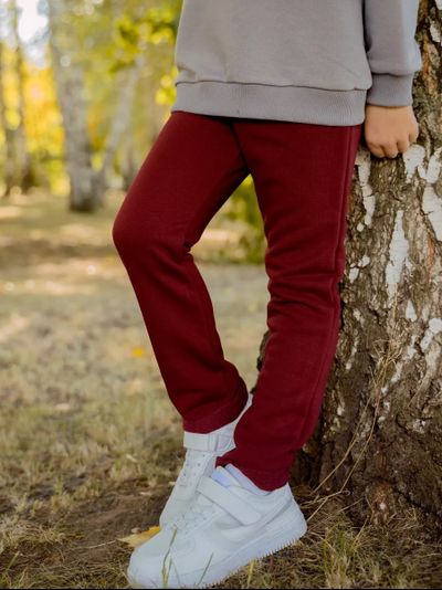 Брюки с подворотами