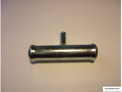 Трубка тройник 18х8х18мм металл угол 90 гр. (цена за 10 шт.)