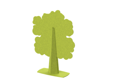 Перегородка фигурная "Дуб"