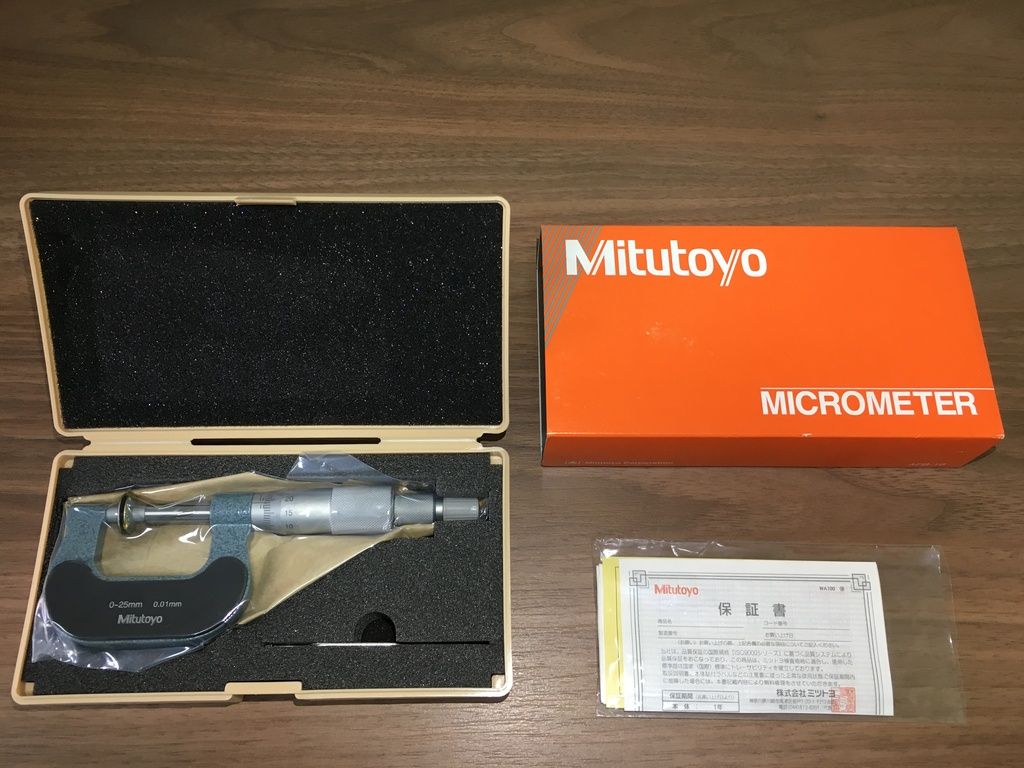 Mitutoyo 169-101 Дисковой микрометр с невращающимся микровинтом