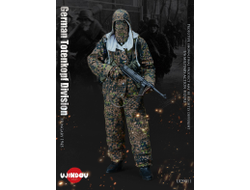 Немецкий разведчик в Венгрии, 1945 г - КОЛЛЕКЦИОННАЯ ФИГУРКА 1/6 WW2 German Totenkopf Division Hungary 1945 (UD9011) - UJINDOU