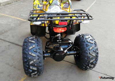 Квадроцикл GreenCamel Atakama T320 (48V 1000W R8 Дифференциал) армейский желтый